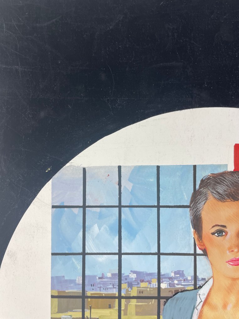 Jacono, Carlo - 1 Original cover - Segretissimo #826 - Voir Malte et Mourir - 1979 #4.3