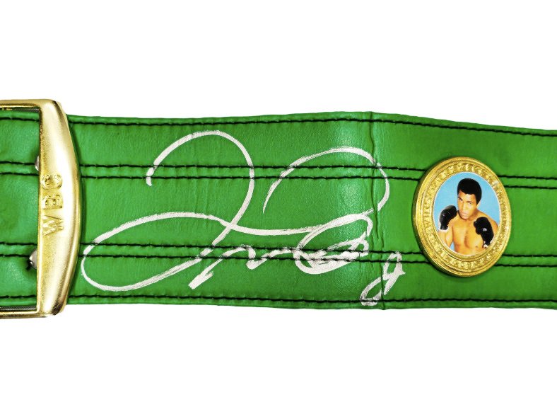 Boxing - Floyd Mayweather Jr. - Πράσινη ζώνη Παγκόσμιου Πρωταθλήματος Πυγμαχίας WBC "TBE"  #2.1