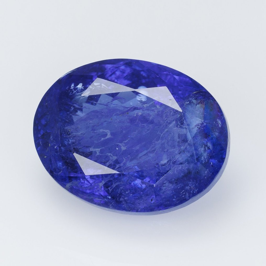 1 pcs  藍色 坦桑石  - 19.84 ct - Antwerp Laboratory for Gemstone Testing (ALGT) #1.0
