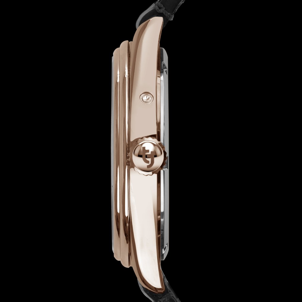 Tecnotempo - "MoonMaster" - Full Calendar & Moon Phase - 39mm - Limited Edition - TT.50MF.GLW (gold tone) - Men - 2020+ #4.3