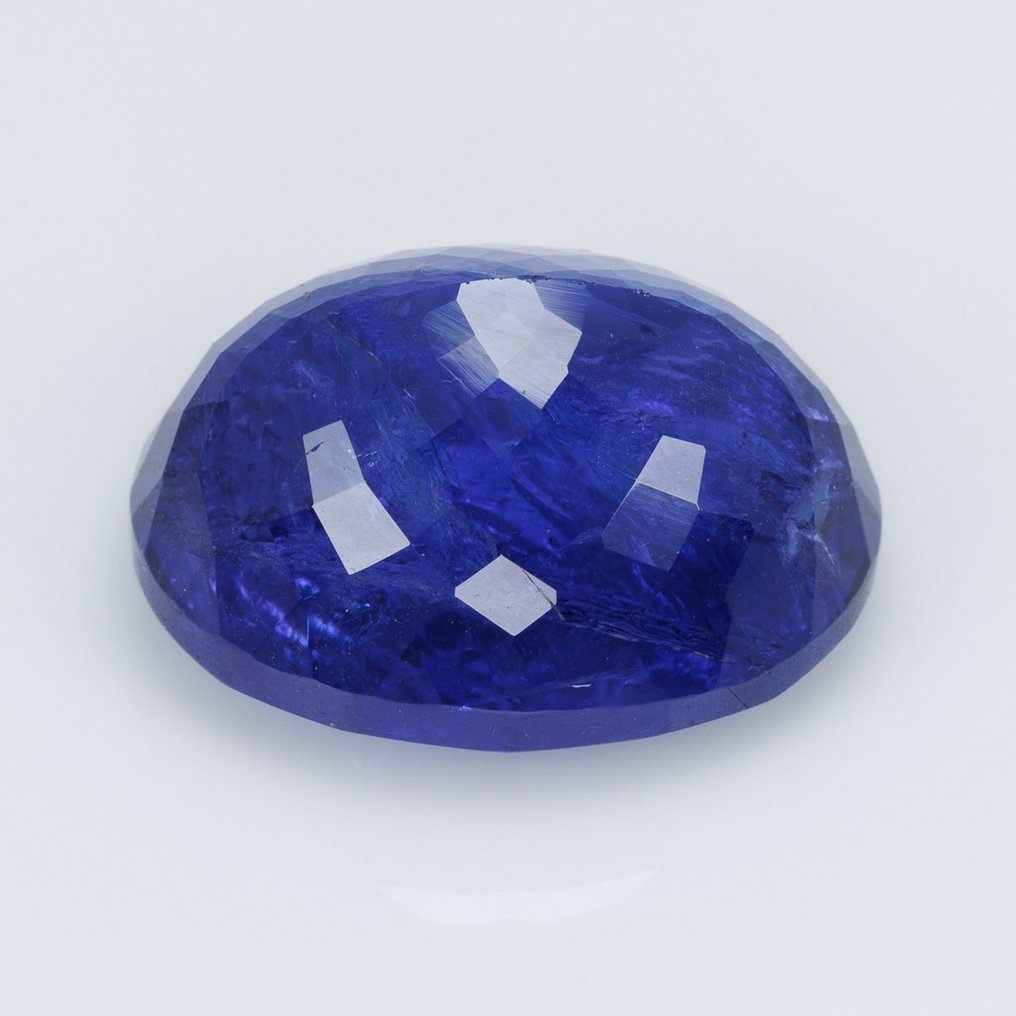 1 pcs  藍色 坦桑石  - 19.84 ct - Antwerp Laboratory for Gemstone Testing (ALGT) #4.3