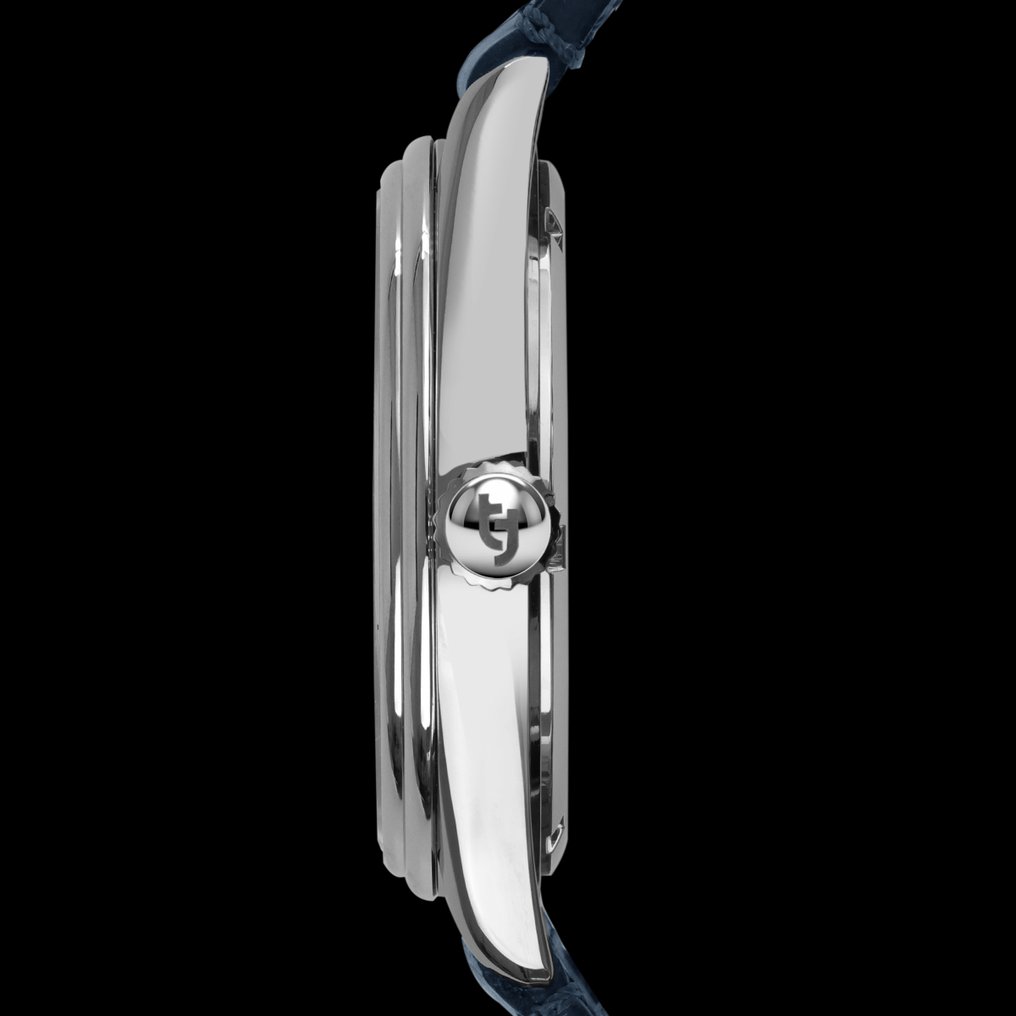 Tecnotempo - "Multihands" - Big Calendar  - 39mm - Limited Edition - TT.50MH.GR (BLUE) - Men - 2020+  #3.2