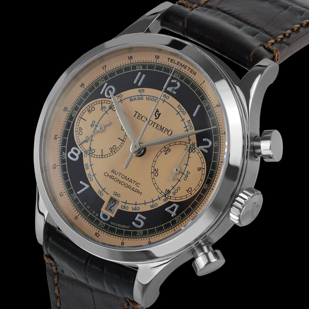 Tecnotempo - Automatic Chronograph - "TelemetriX" - Swiss Movt - Limited Edition - Ingen reservasjonspris - TT.TL.CHB - Herre - 2020+ #2.1