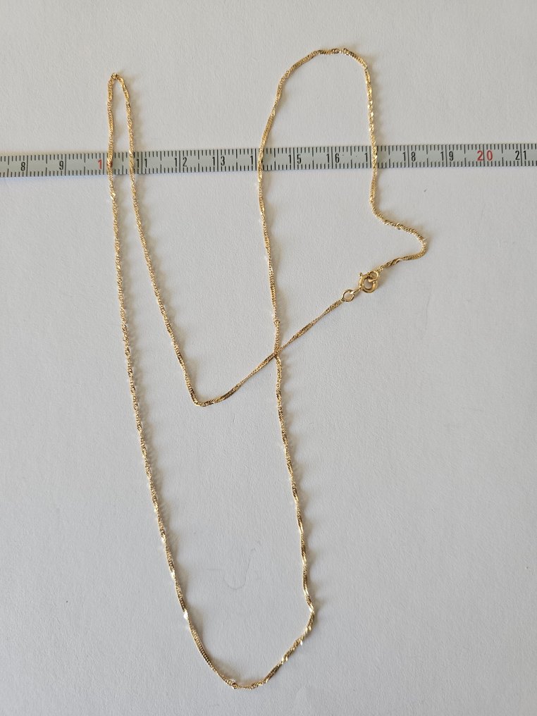 没有保留价 - 链 - 18K包金 黄金 #4.3