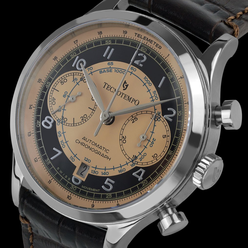Tecnotempo - Automatic Chronograph - "TelemetriX" - Swiss Movt - Limited Edition - Ingen reservasjonspris - TT.TL.CHB - Herre - 2020+ #1.0