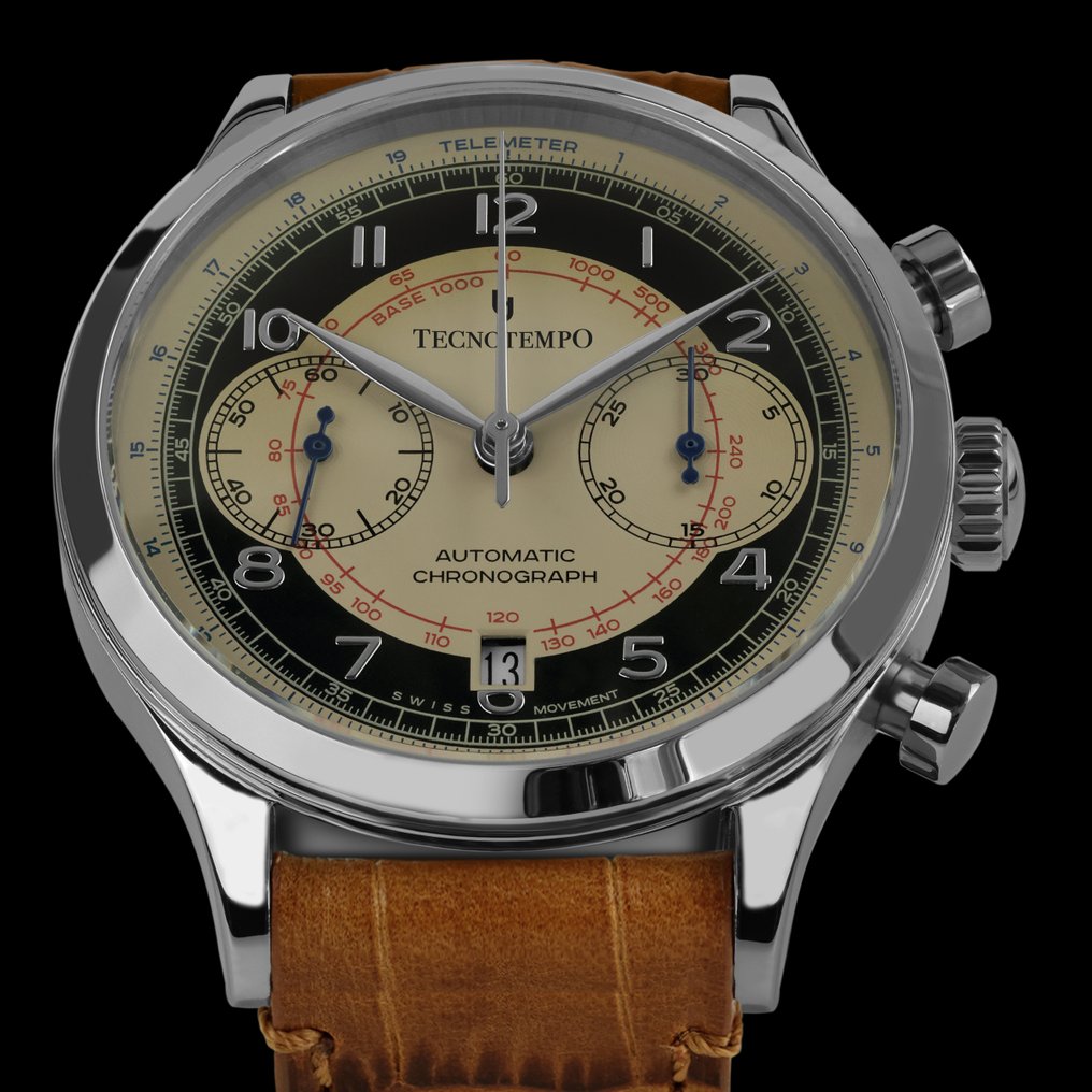 Tecnotempo - Automatic Chronograph - "TelemetriX" - Swiss Movt - Limited Edition - Ingen reservasjonspris - TT.TL.GB - Herre - 2020+ #2.1