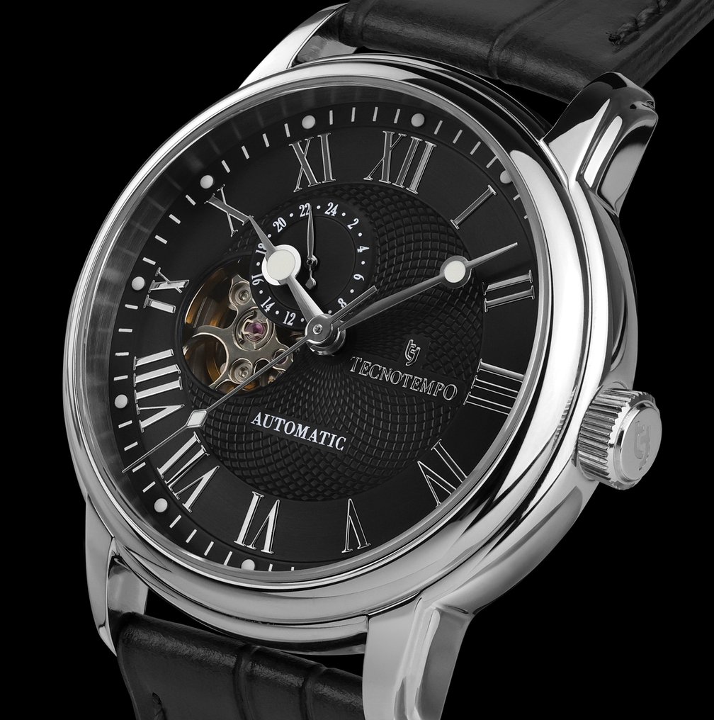 Tecnotempo - Automatic "NobleTime"- Limited Edition - - TT.100NB.B (black dial) - Mężczyzna - 2020+ #1.0