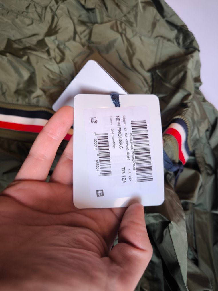 Moncler No reserve price 12Years Jacket New with tags auction online Catawiki