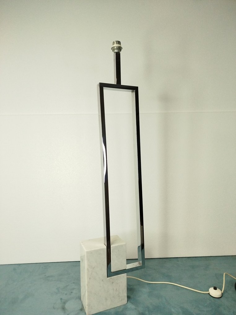 Giovanni Banci - Floor lamp - Carrara marble #4.3