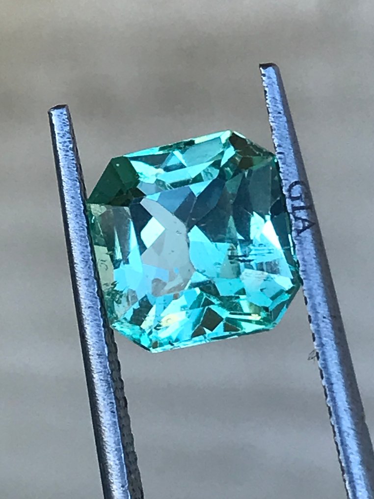 1 pcs Grün Smaragd - 2.95 ct - Gemological Institute of America (GIA) #4.3