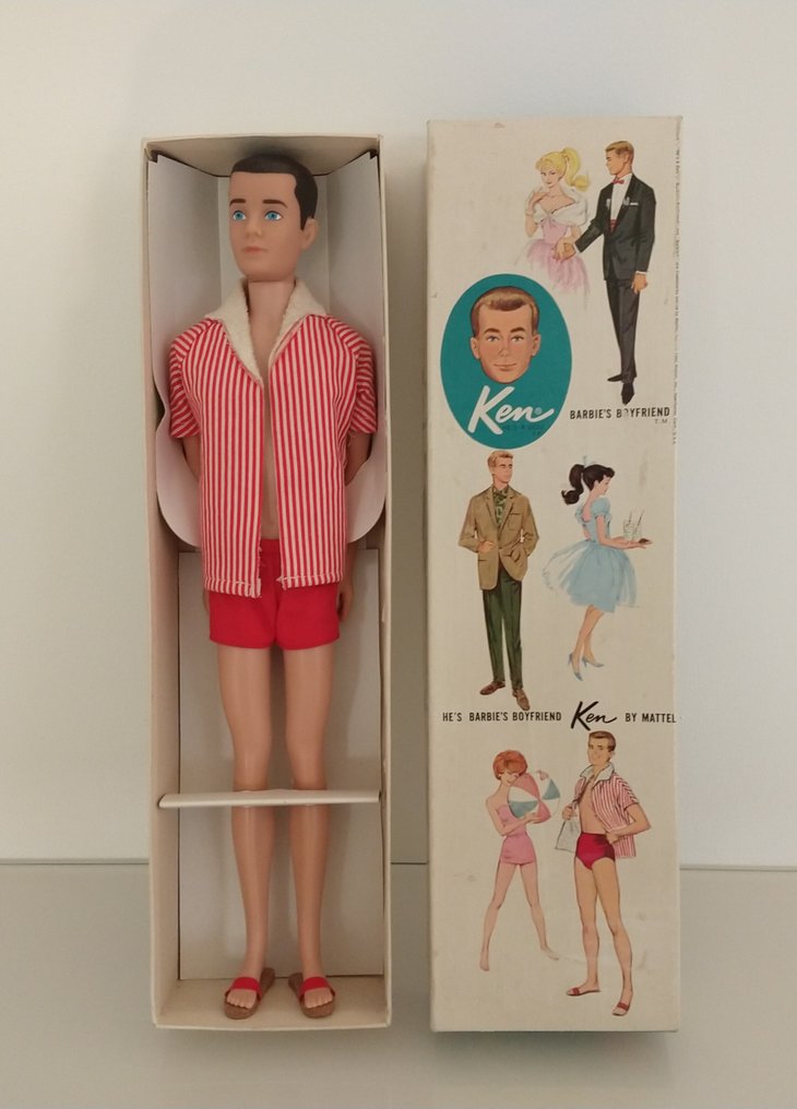 Mattel Barbie doll Ken 1962 with Box Clothing Shoes 1960 1970 Japan auction online Catawiki