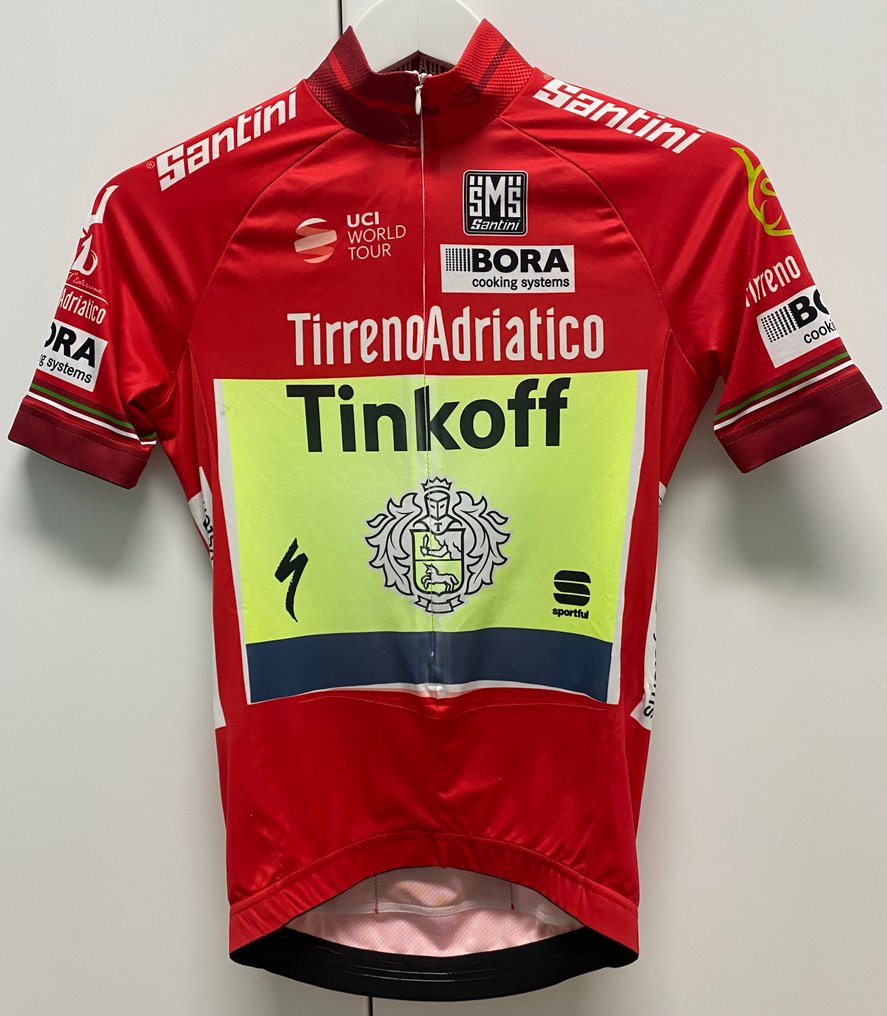 Tinkoff cycling jersey on sale