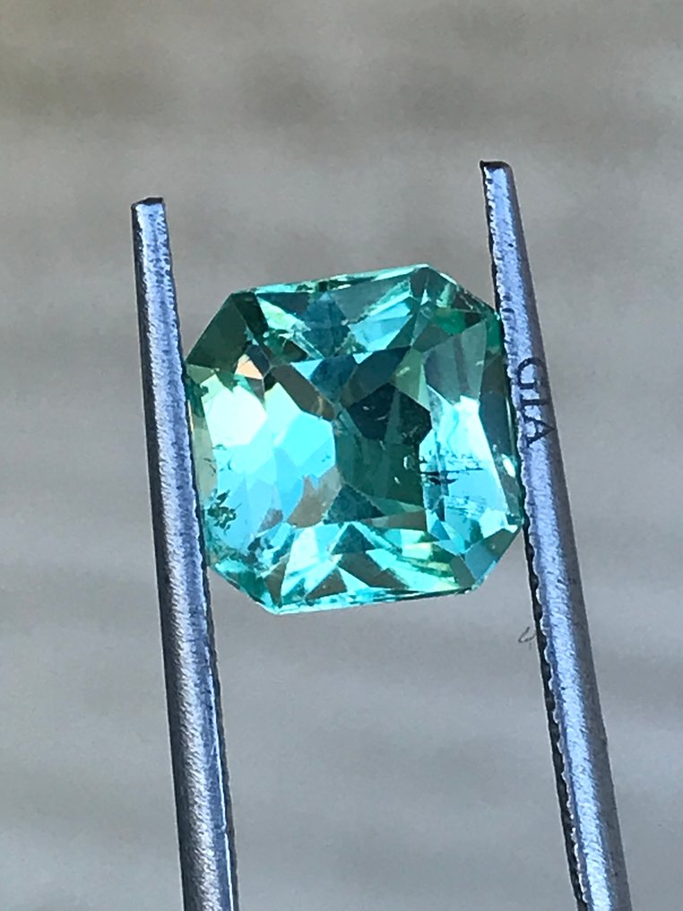 1 pcs Grün Smaragd - 2.95 ct - Gemological Institute of America (GIA) #1.0