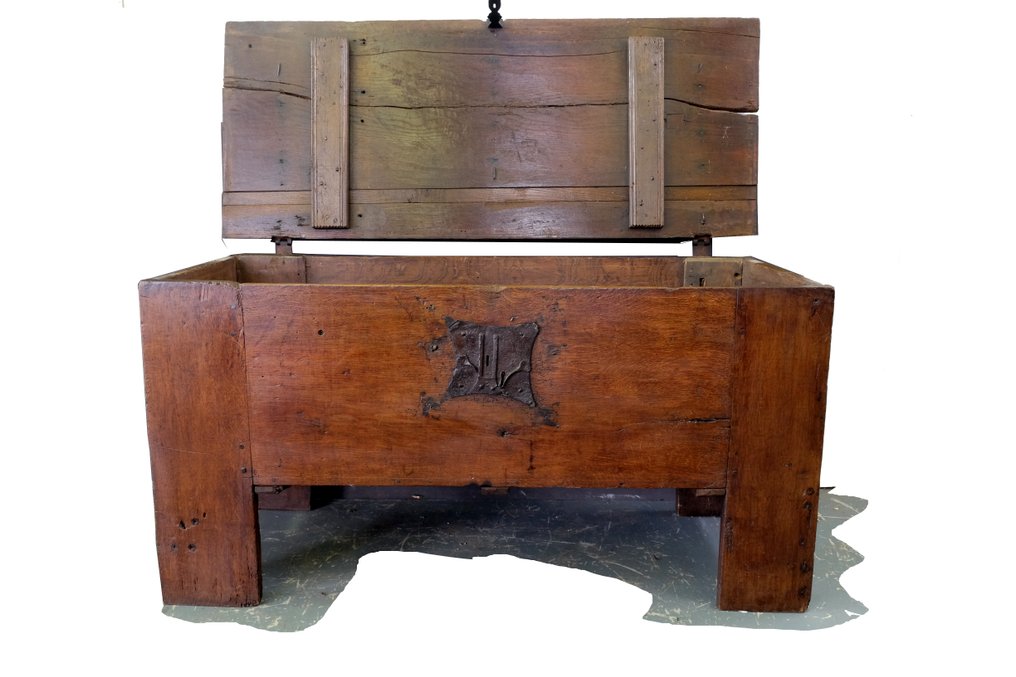 Gotische Stollenthruhe - Chest - Oak #2.1