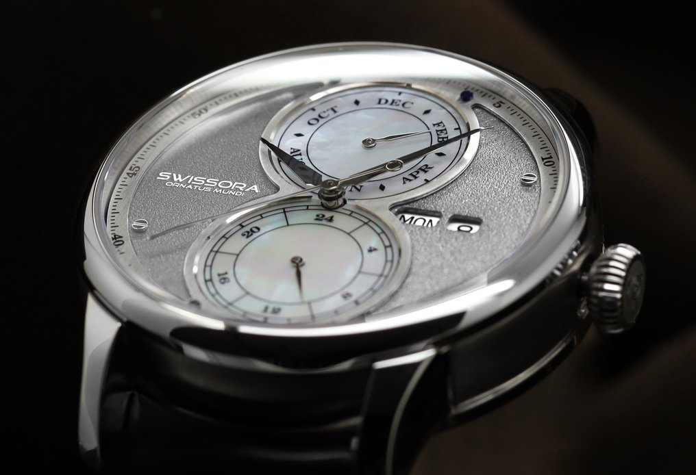 SWISSORA Engineering - Ornatus Mundi - Regulateur Calendrier & 24H - silver - Men - 2020+ #2.1