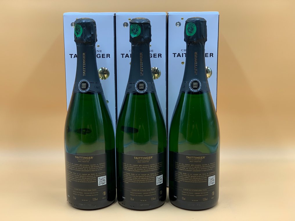 Taittinger, Brut Prestige - Champagne - 3 Bottles (0.75L) #1.0