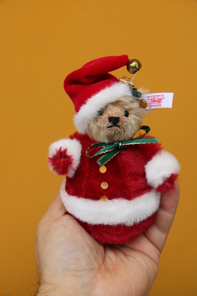 Steiff: Roly Poly Santa, 12cm - Teddybjørn - 2000-2010 - Tyskland #1.0