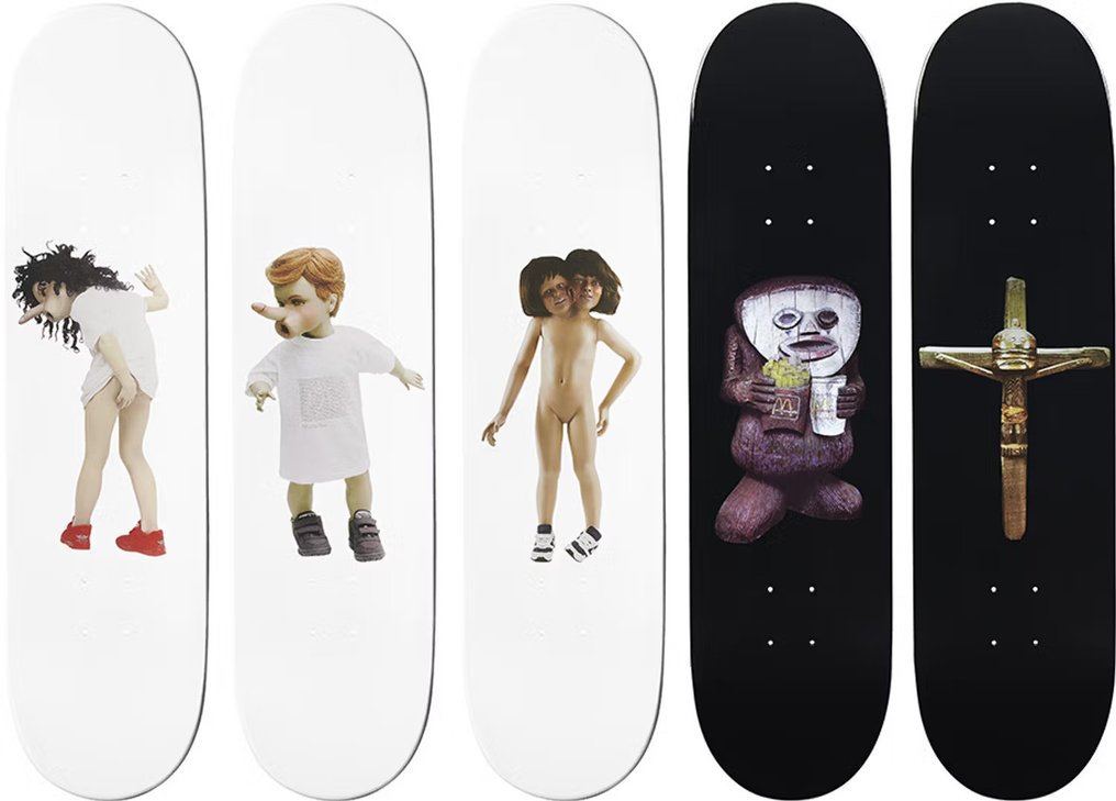 Jake & Dinos Chapman (XX-XXI) - Supreme Skateboard set (5 decks) #1.0