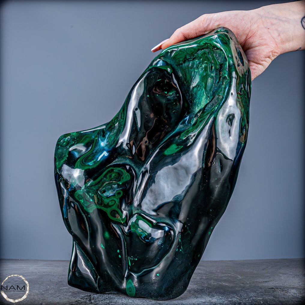Natural Polished Malachite Polished- 6708.86 g #1.0