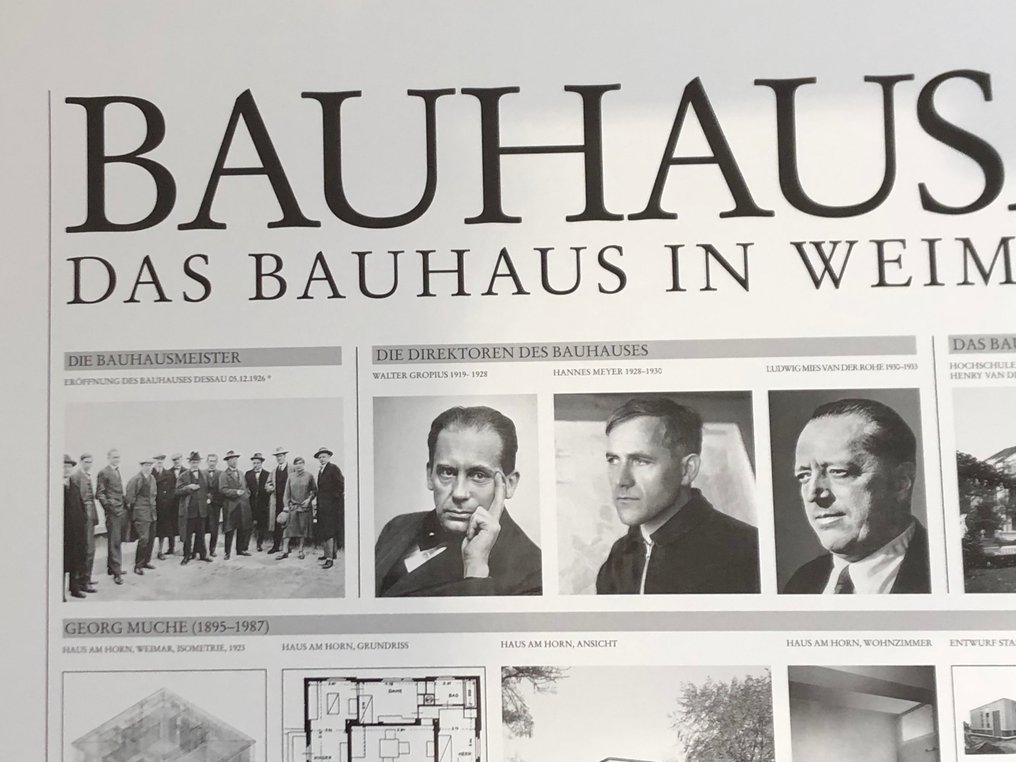 BAUHAUSARCHITEKTUR - Das Bauhaus in Weimar, Dessau und Berlin 1919-1933 #3.2