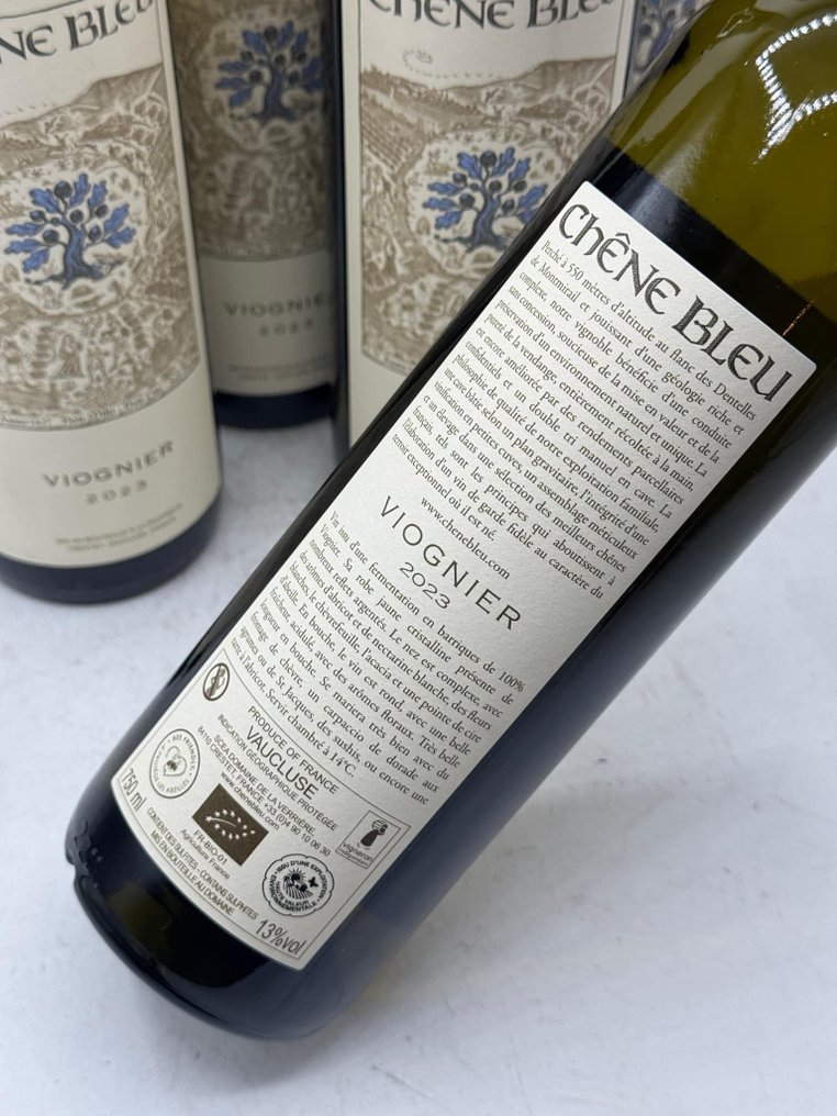 2023 Chêne Bleu Viognier - Vaucluse - 6 Bottiglia (0,75 litri) #2.1