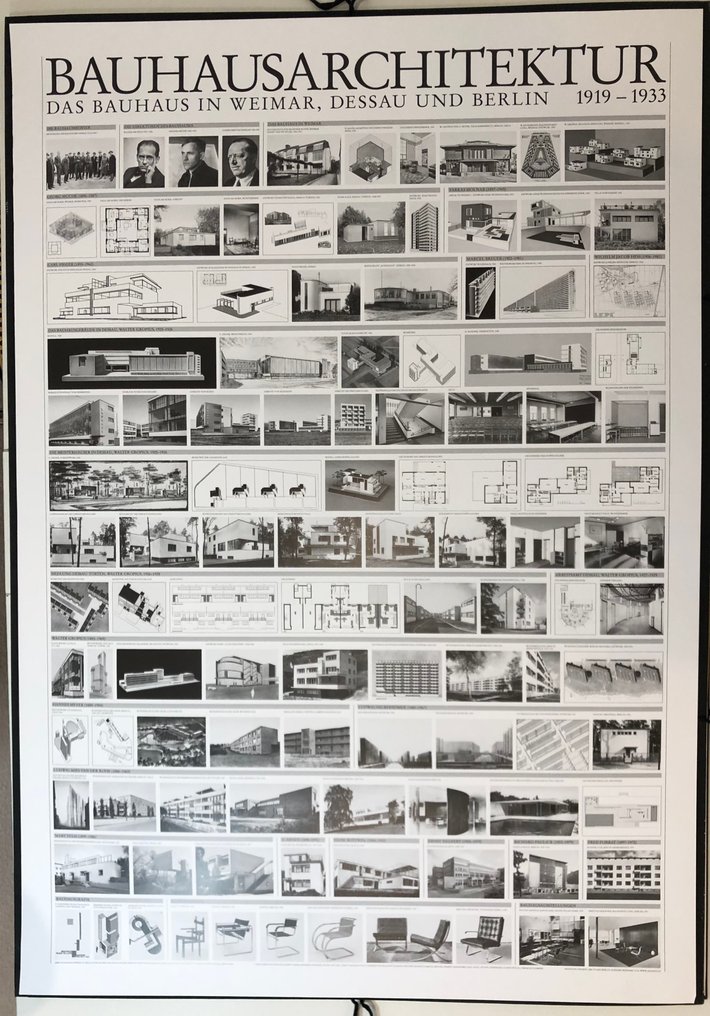 BAUHAUSARCHITEKTUR - Das Bauhaus in Weimar, Dessau und Berlin 1919-1933 #1.0