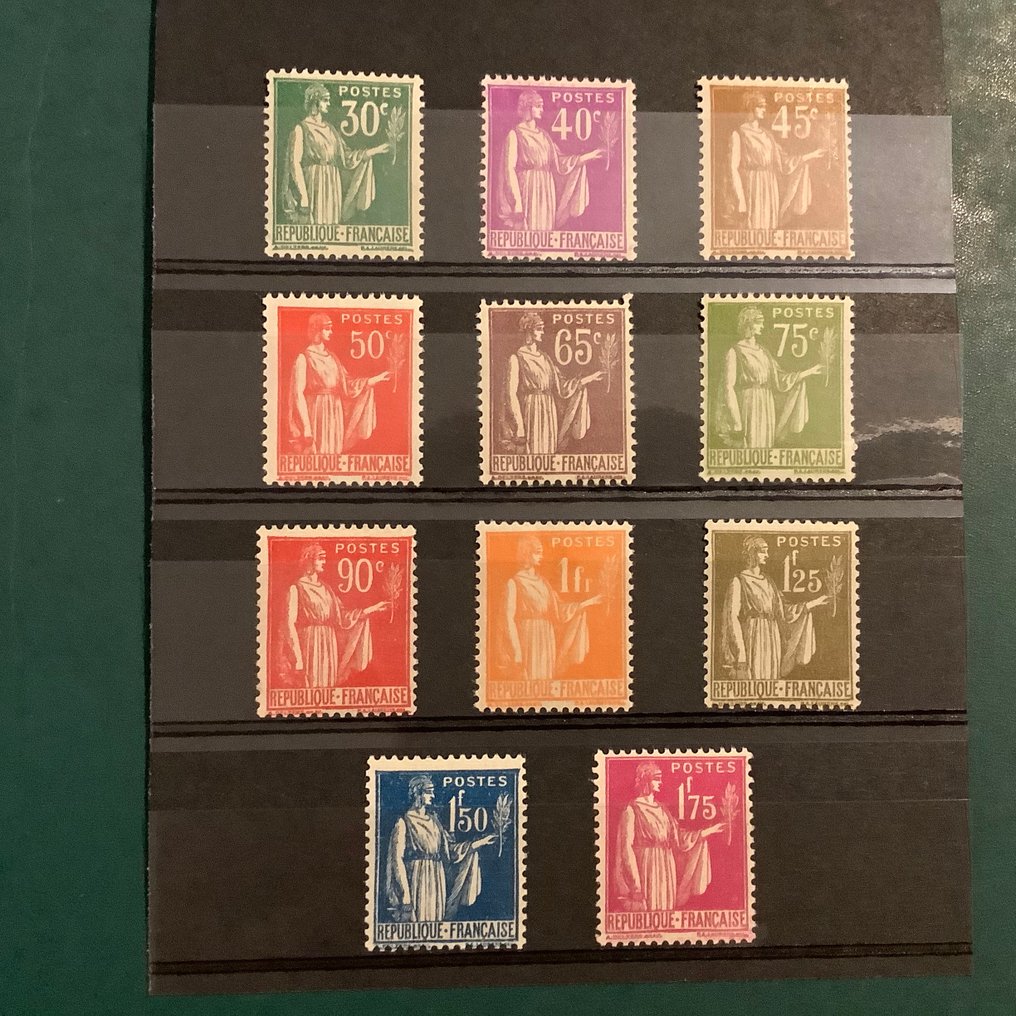 法国 1932 - 和平 - Yvert 280/289 #3.2