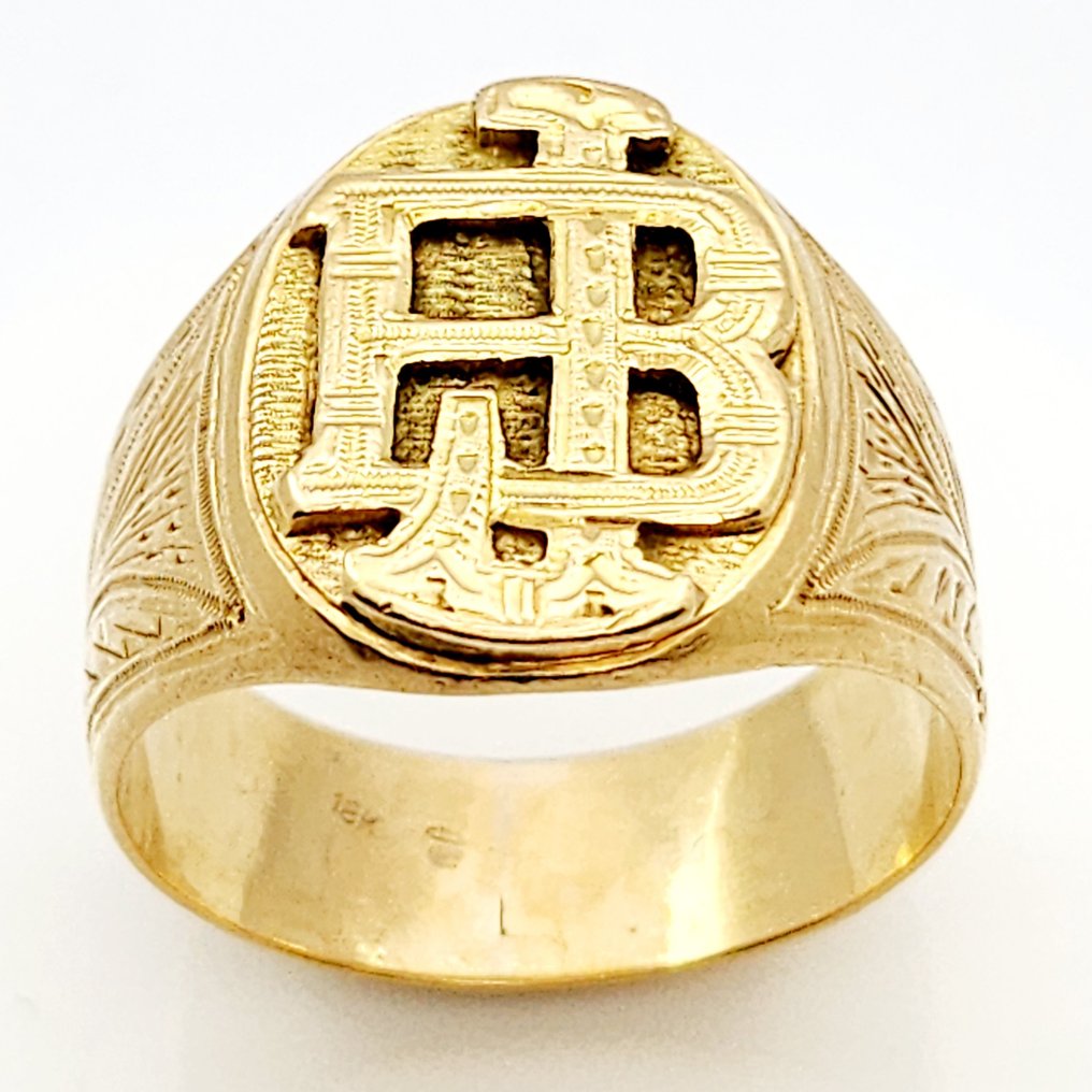 戒指 - 18K包金 黄金 #1.0