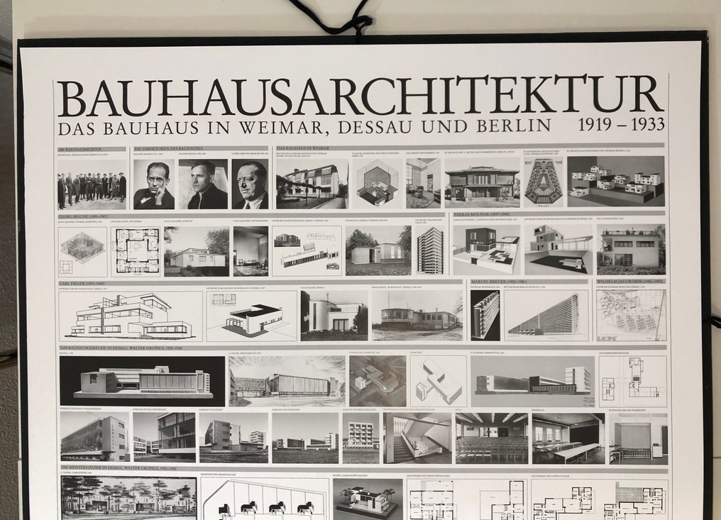 BAUHAUSARCHITEKTUR - Das Bauhaus in Weimar, Dessau und Berlin 1919-1933 #2.1