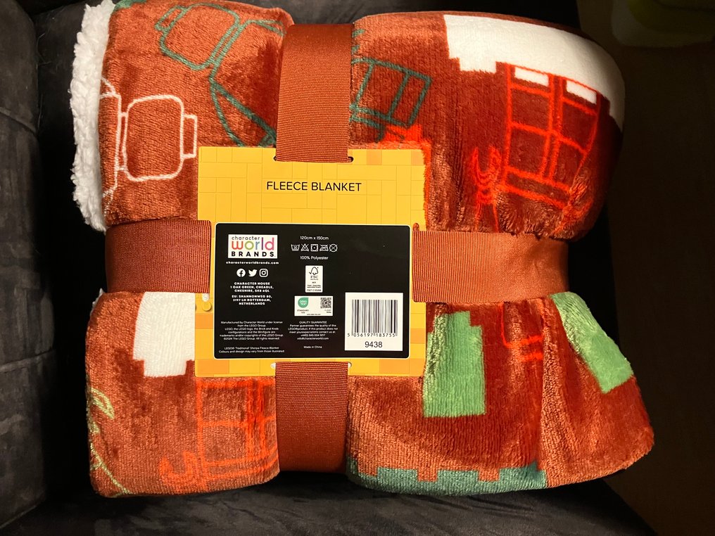 LEGO Merchandise - Lego 5008992 Bedding, Fleece Blanket Polyester (120 x 150 cm) #1.0