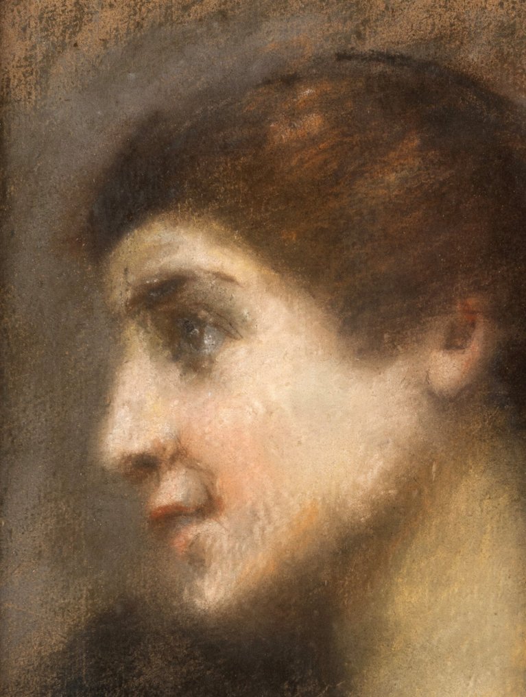 Olasz iskola (XIX) - Ritratto di signora #3.2