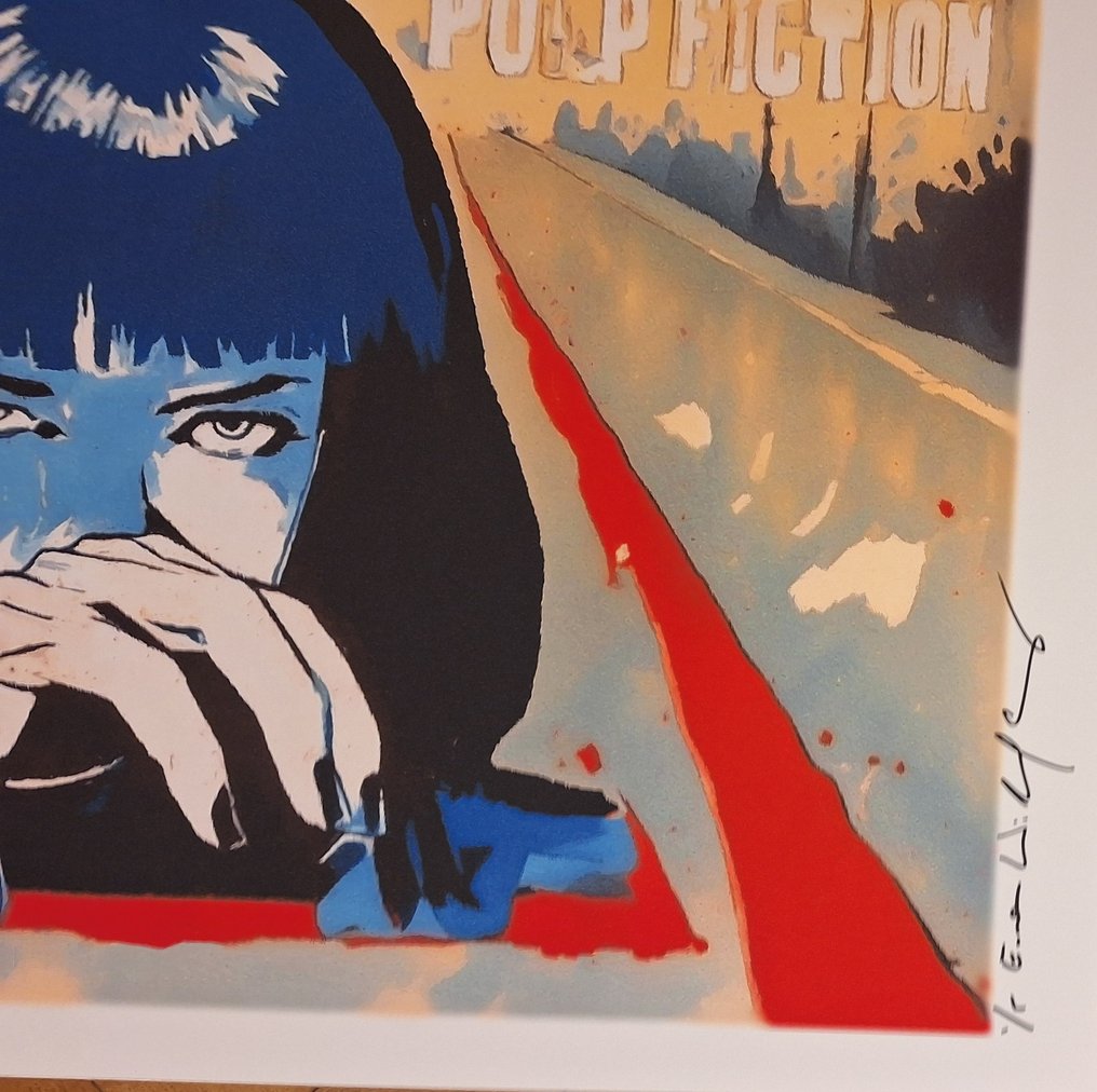 Pulp Fiction - Diptychon - watercolor edition by Emma Wildfang - Large size #4.3