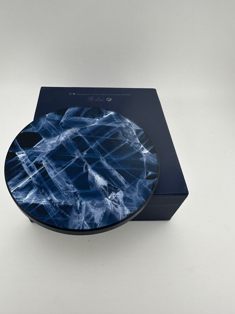 MONTBLANC - MONTBLANC - 杯垫 (4) - 冰川 - 金属 & 软木 #3.2