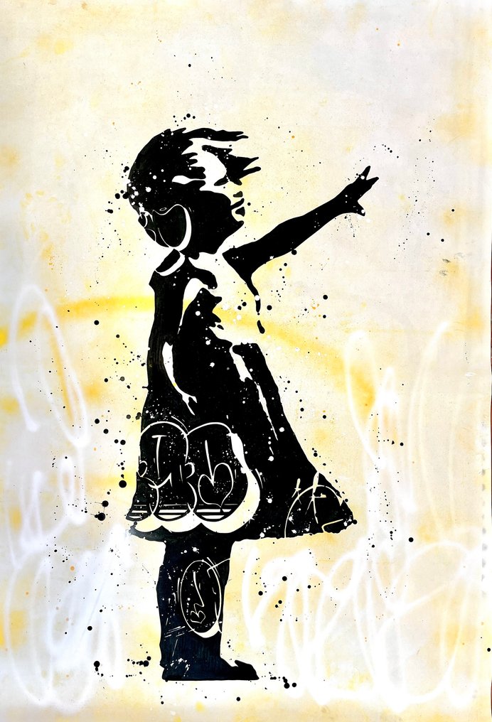 Moabit - The Balloon Girl & Banksy Rat X Gone With The Wind #2.1