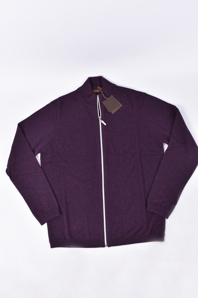 STILE LATINO - CASHMERE - 60 / 2XL - SLIM FIT - No reserve price - Cardigan - New with tags #3.2