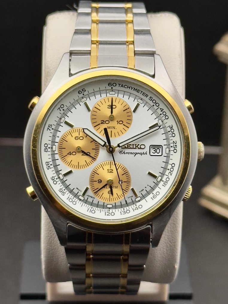Seiko chronograph 1990 clearance