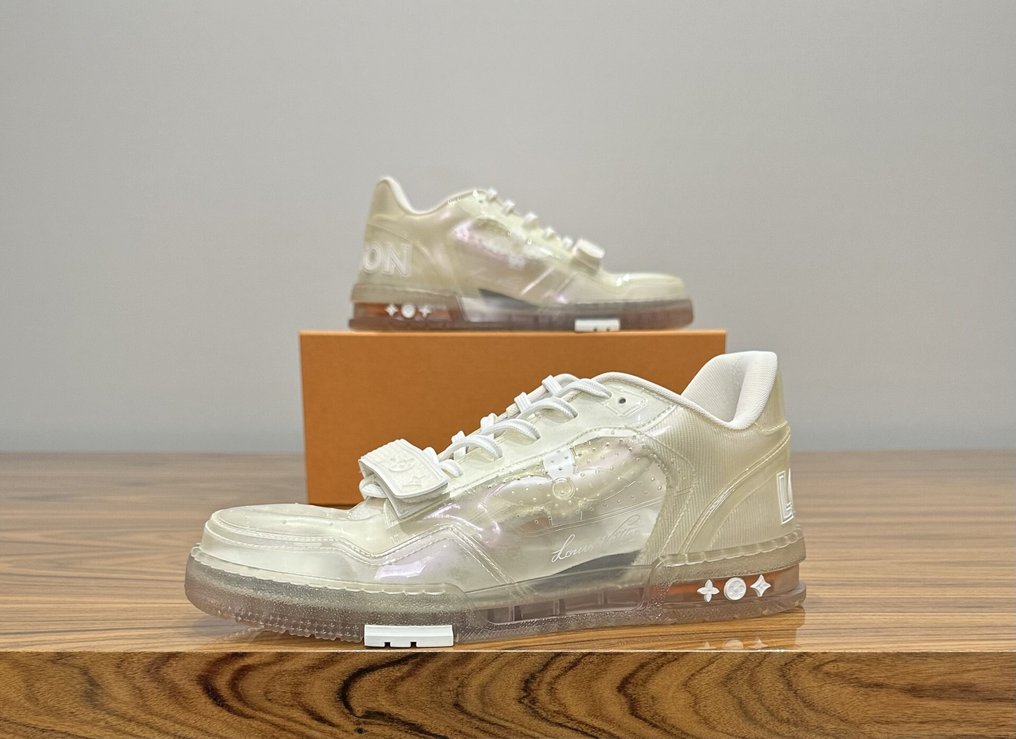 Louis Vuitton - LV Trainer - White / Transparent - 运动鞋 - 尺寸: EU 44, EU 44.5 #2.1