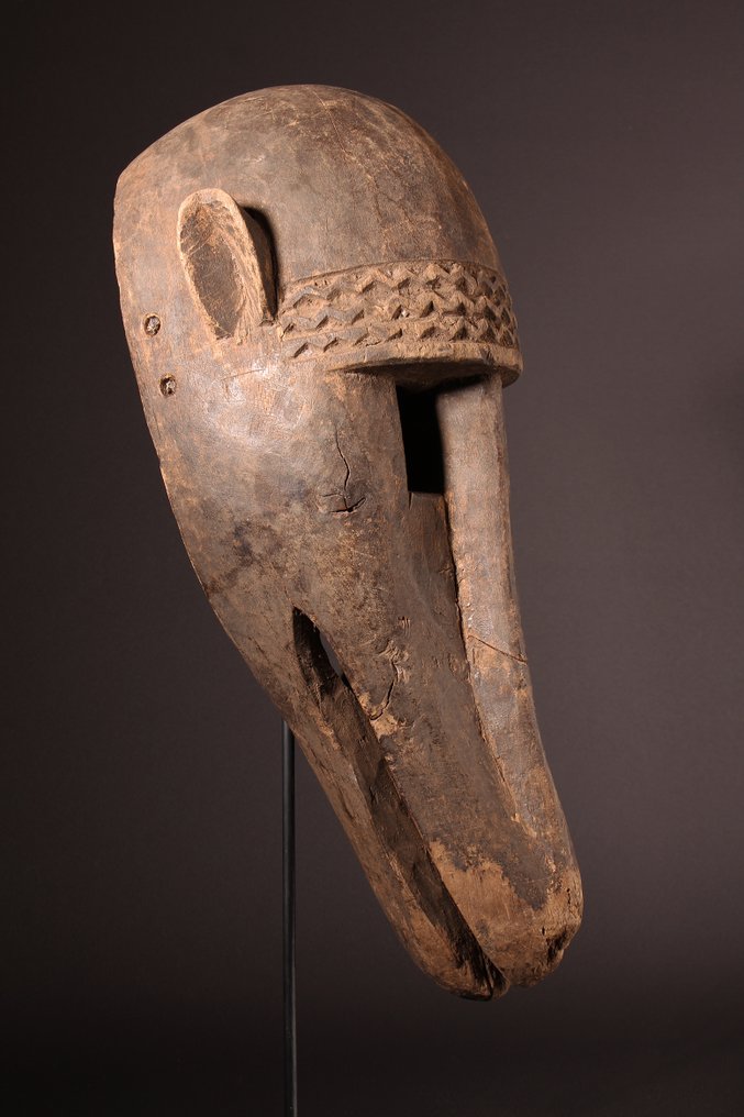 Mask - Bamabara - Μάλι - Μάσκα Bamana Affen (Ngon) #4.3