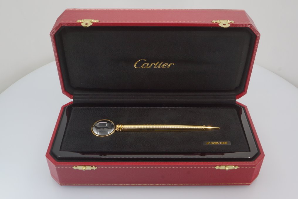 Cartier - Ballpoint with Lens - Limited Edition - Rare, Full Set - Penna a sfera #1.0