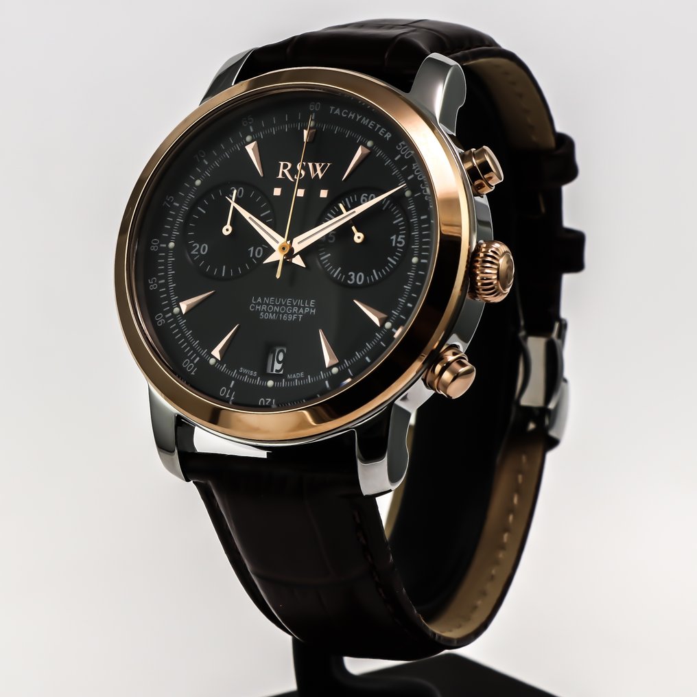 RSW - La Neuveville Chronograph Quartz - RSWC127-SRL-3 - Sem preço de reserva - Homem - 2010-2020 #1.0