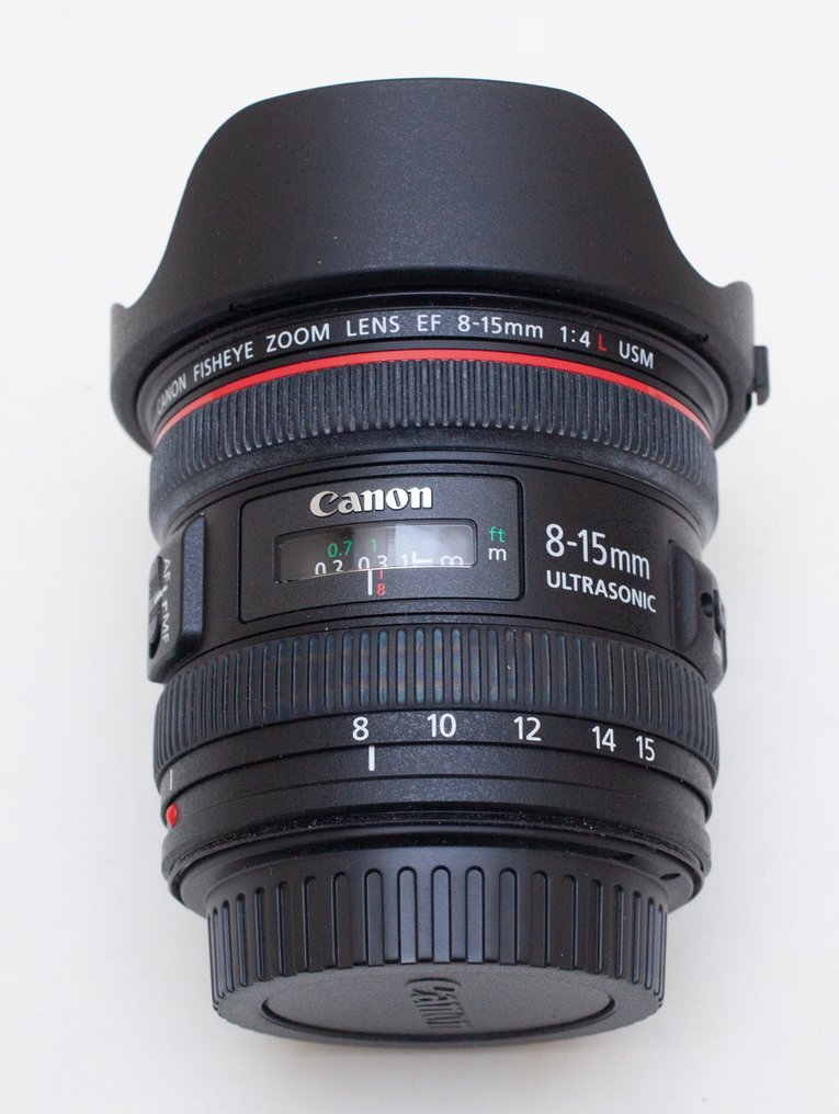 Canon EF f 4/8-15 mm L USM Fisheye Camera lens #2.1