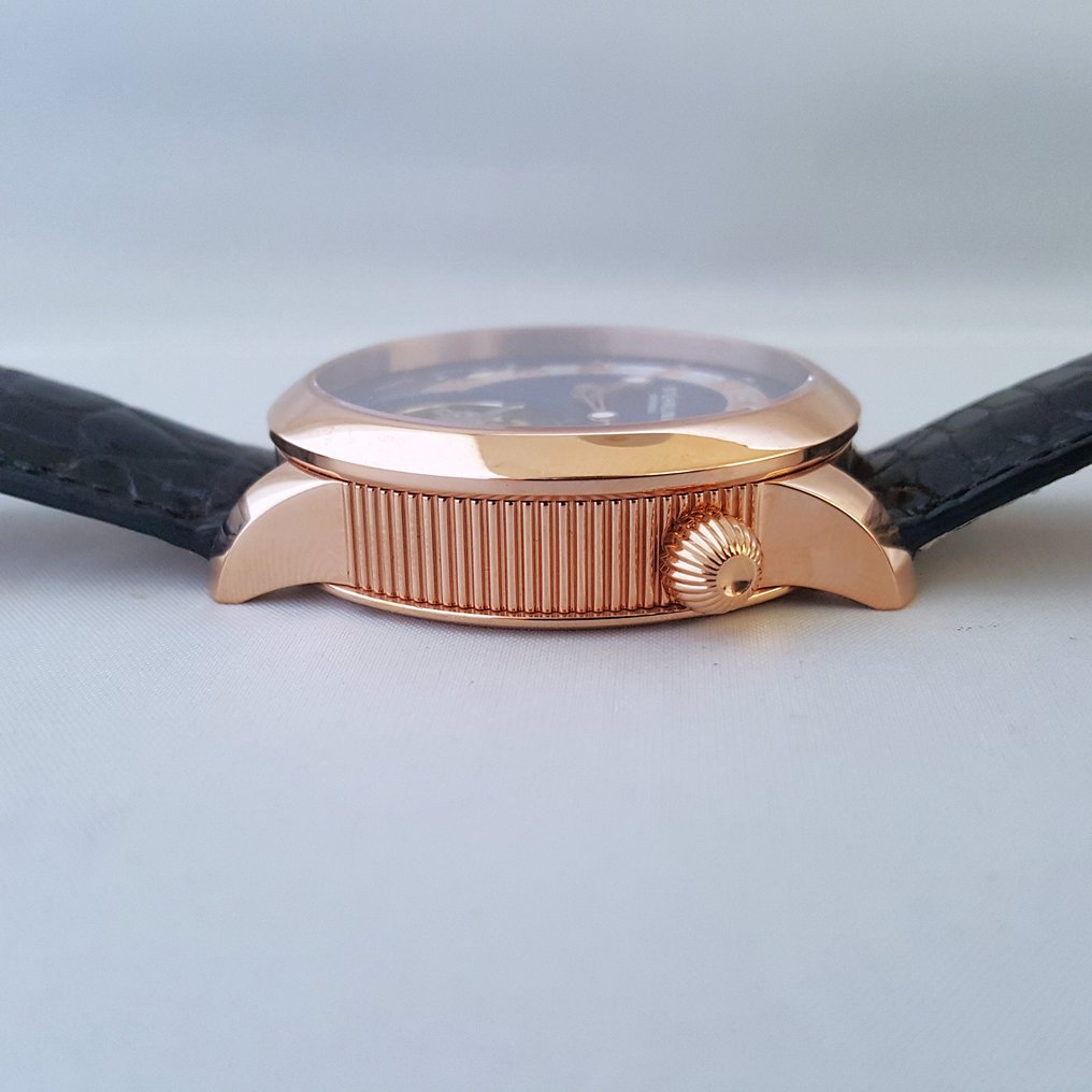 Stührling Original - TOURBILLON - Limited Edition - Alligator - Swiss - Gold - New - Άνδρες - 2025 #3.2