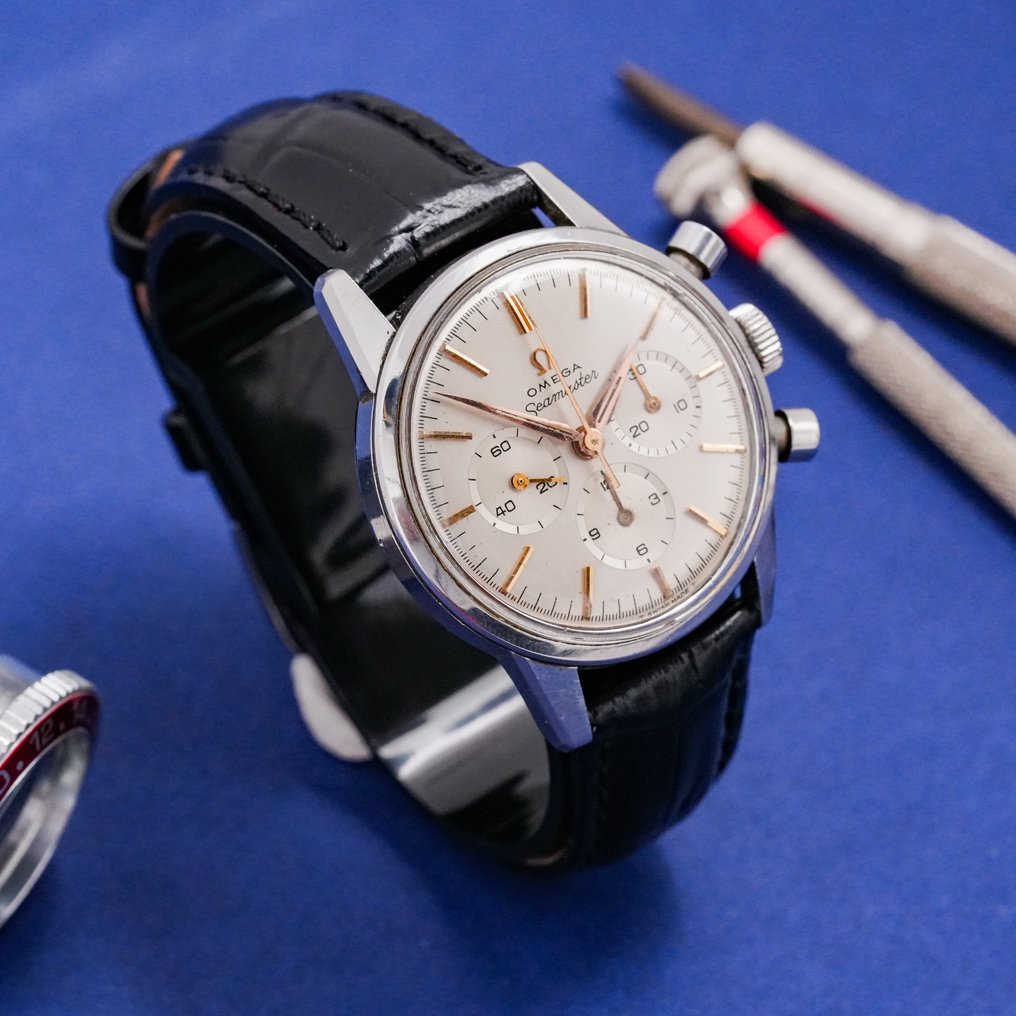 Omega Seamaster Chronograph 321 Caliber 105.004 64 Men 1960 1969 auction online Catawiki