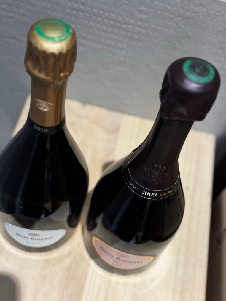 Ruinart, Dom Ruinart Brut 2010 & Dom Ruinart Rosé 2009 - Σαμπάνια - 2 Bottles (0.75L) #2.1