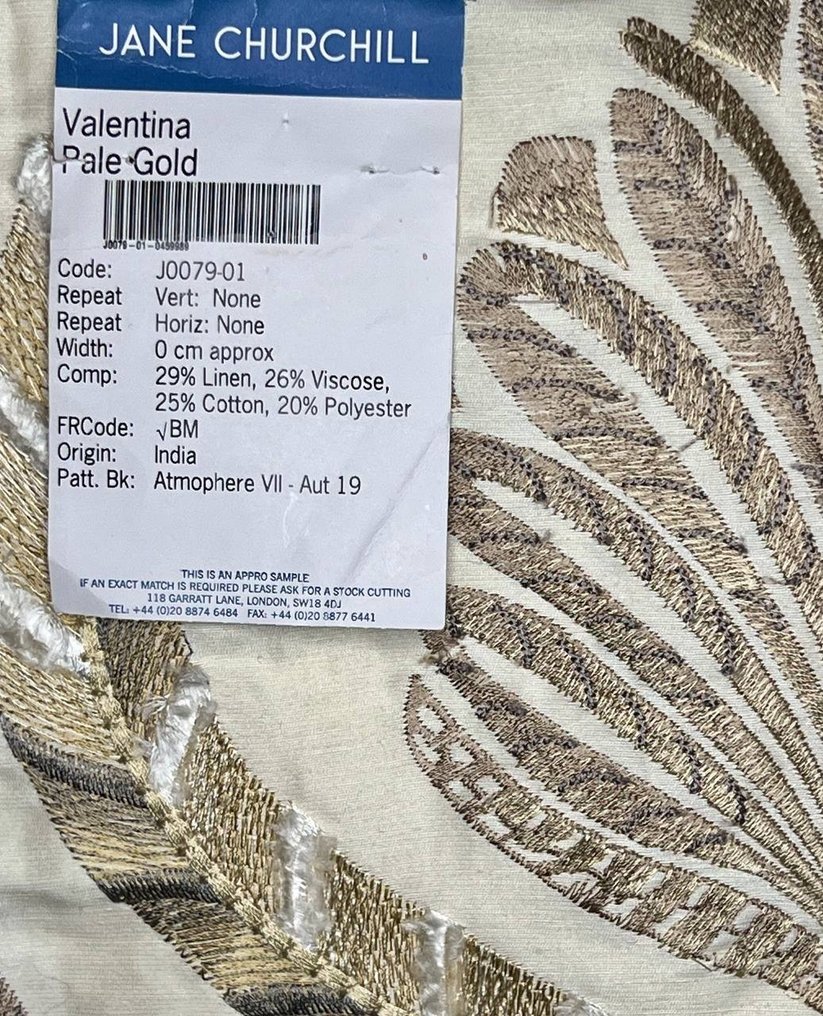 Jane Churchill Ny sæt af fire - Pude #2.1