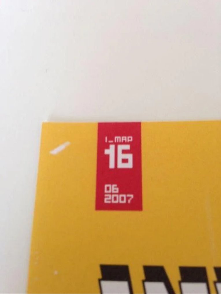 Invader (1969) - Invader – Carte Invasion Côte d’Azur n°16 (2007) – Edition limitée – Street art #4.3