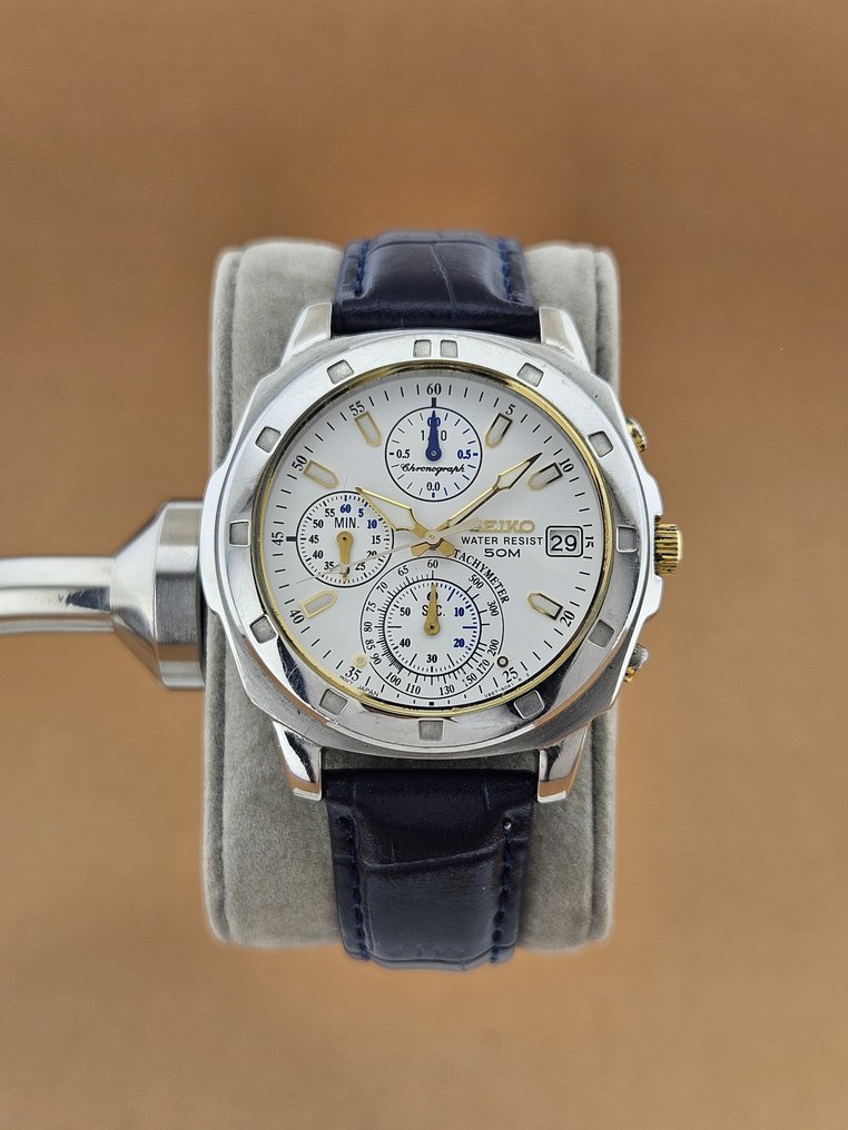 Seiko chronograph 1990 best sale