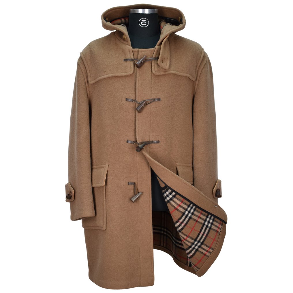 Burberry With Nova Check Interior Pure Wool Duffle coat auction online Catawiki