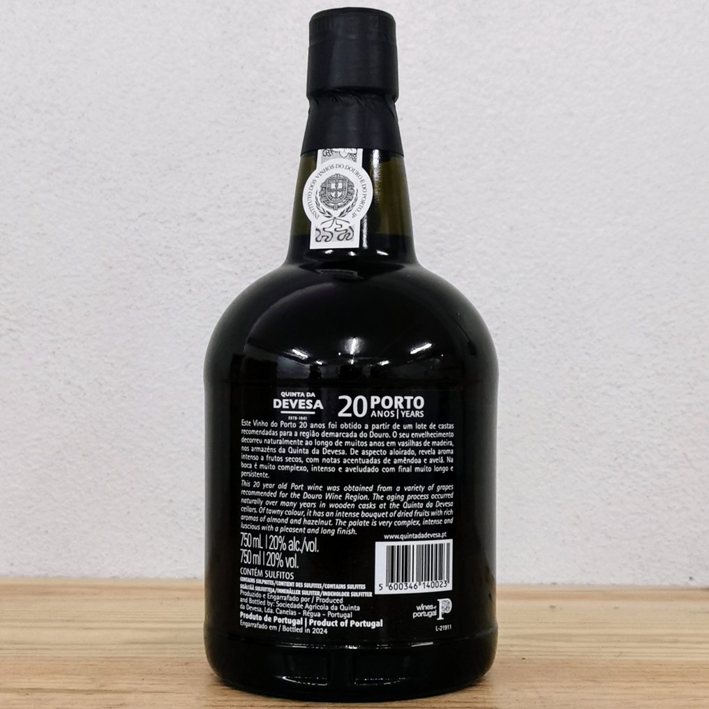 Quinta da Devesa - 20 years old Tawny -  Porto  - 3 Flasker (0,75 L) #4.3