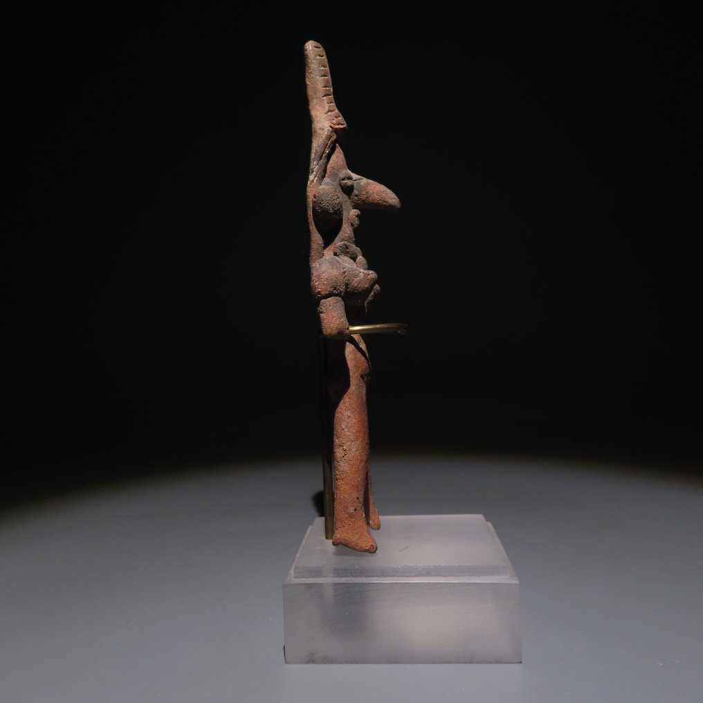 科利马,西墨西哥 Terracotta 图。约公元200年。高12.6厘米。西班牙进口许可证。 #3.2